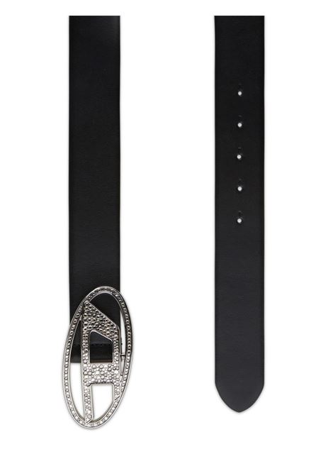 oval d belt woman black DIESEL | X09611 P6364T8013